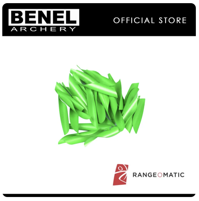 RANGE O' MATIC SPIN WING ORIG RH 1 3/4&quot; GREEN 50'S