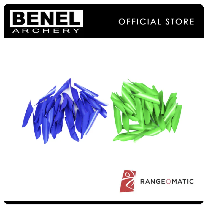 RANGE O' MATIC SPIN WING ORIG RH 1 3/4&quot; GREEN 50'S